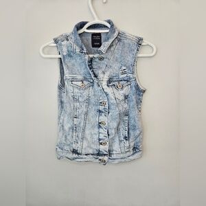 Women’s Mavi Jeans Acid Wash Vest. Size S